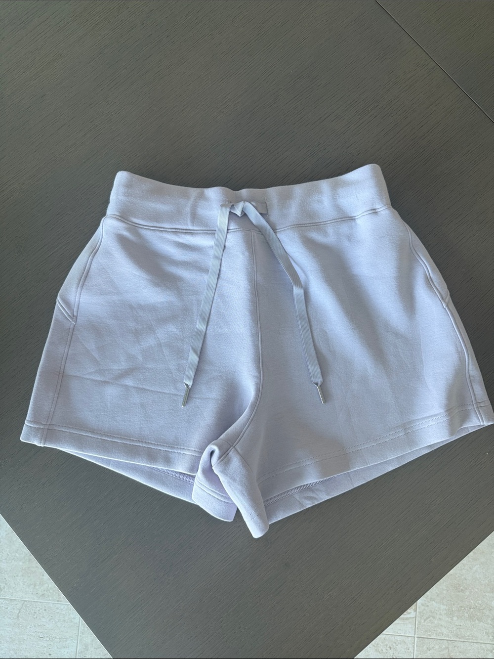 SPANX Violet Air Essentials Drawstring Lounge Shorts